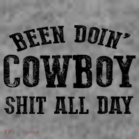 Been Doin' Cowboy Shit All Day Toddler Hoodie thumb 2