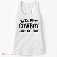 Been Doin' Cowboy Shit All Day Women's Tank Top thumb 0