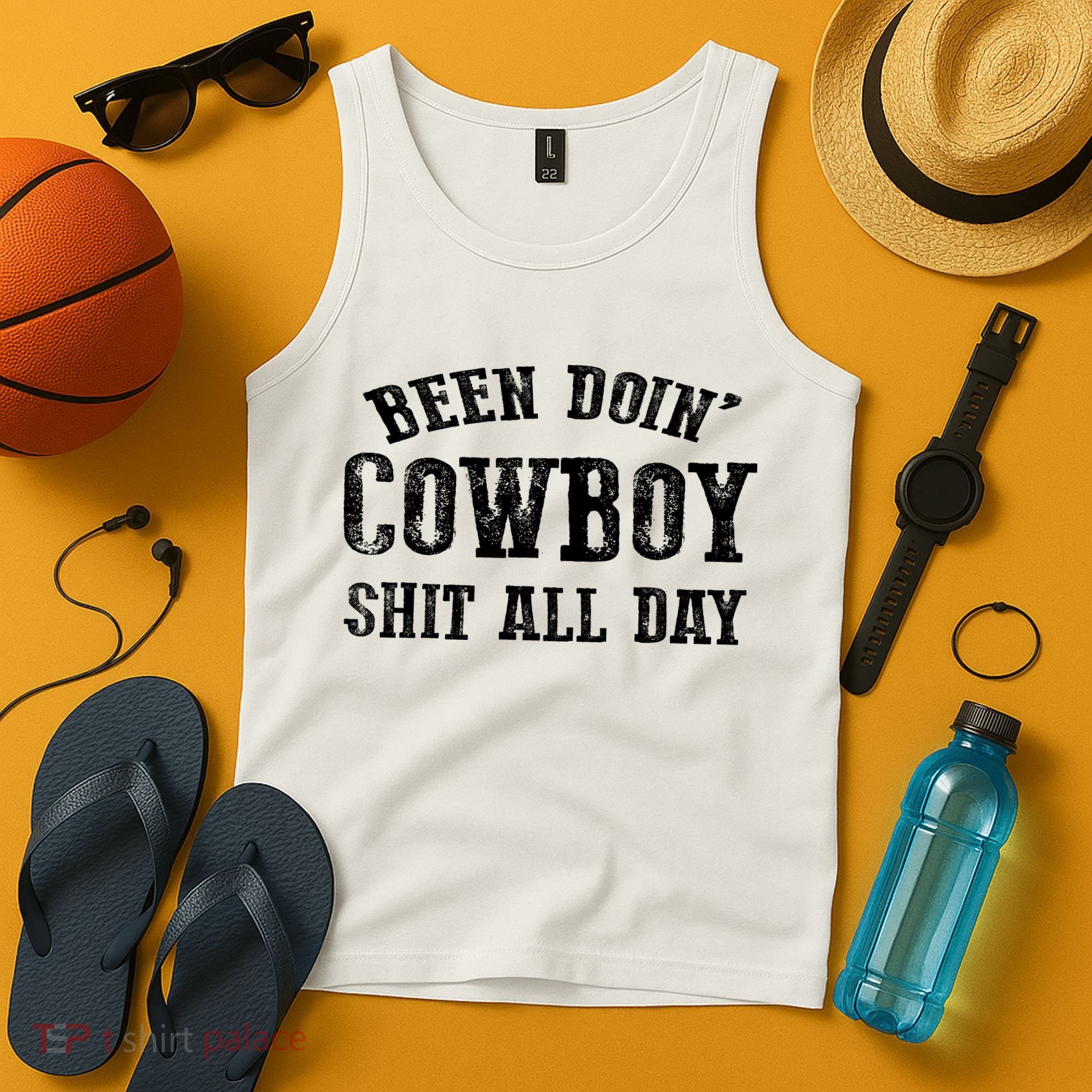 Been Doin' Cowboy Shit All Day Tank Top