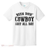 Been Doin' Cowboy Shit All Day Kids T-Shirt thumb 0