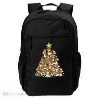 Beagle Dogs Christmas Tree Backpack thumb 0