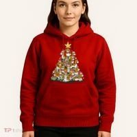 Beagle Dogs Christmas Tree Hoodie thumb 5