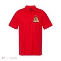 Beagle Dogs Christmas Tree Polo thumb 0