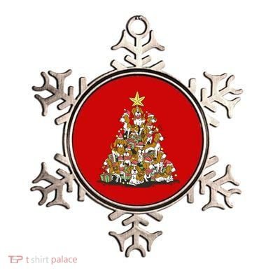 Beagle Dogs Christmas Tree Ornament