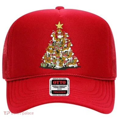 Beagle Dogs Christmas Tree Hat