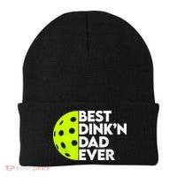 Best Dink'n Dad Ever Funny Pickleball Beanie thumb 0