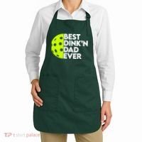 Best Dink'n Dad Ever Funny Pickleball Apron thumb 2