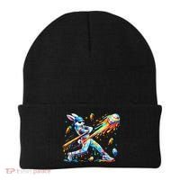 Baseball Dripping Drip Rabbit Bunny Easter Beanie thumb 0