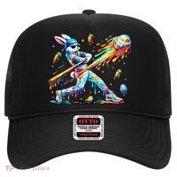 Baseball Dripping Drip Rabbit Bunny Easter Hat thumb 0