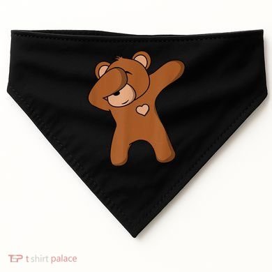 Bear Dancing DAB Bear Party Dancing Bear Teddy USA-Made Doggie Bandana