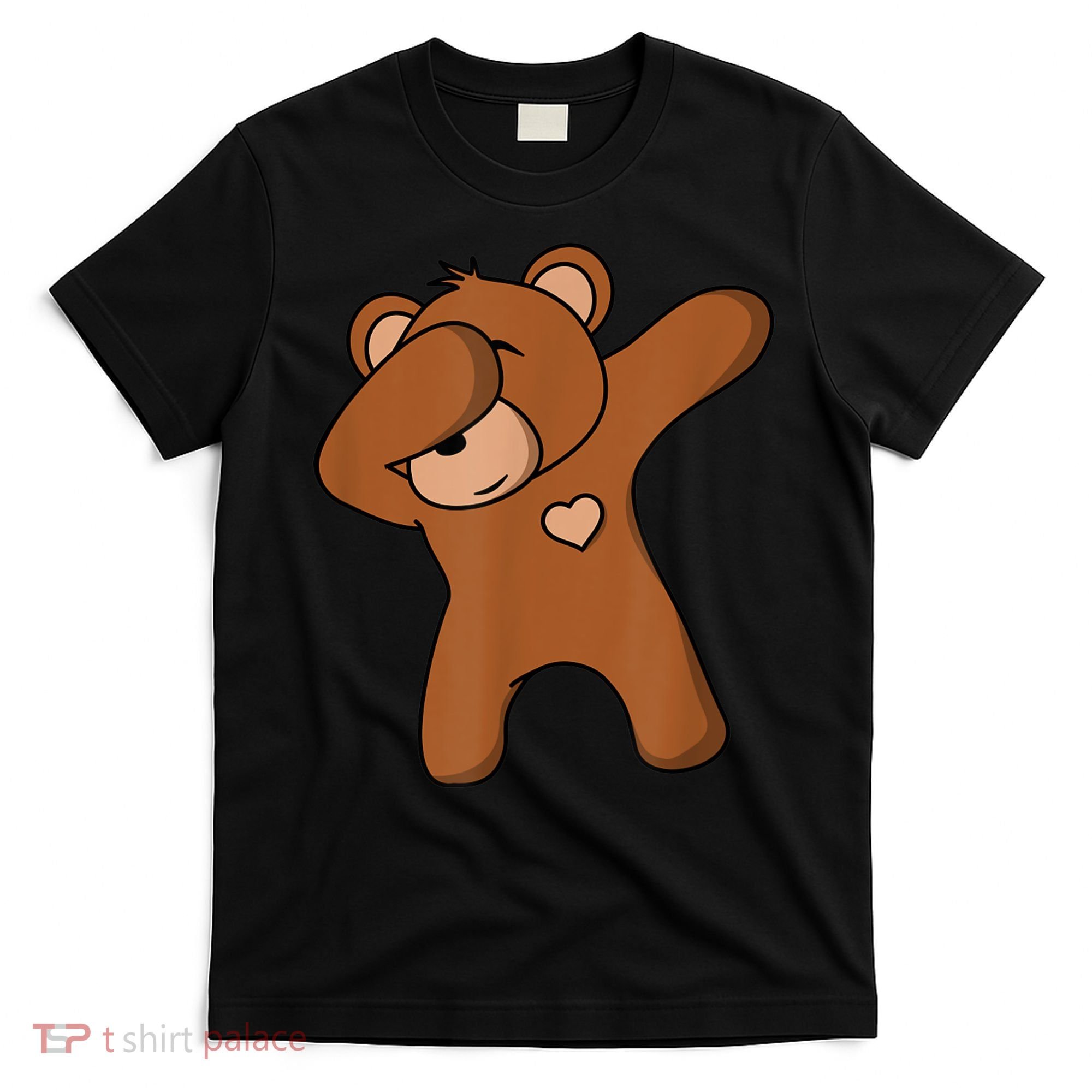 Bear Dancing DAB Bear Party Dancing Bear Teddy T-Shirt
