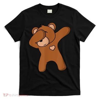 Bear Dancing DAB Bear Party Dancing Bear Teddy T-Shirt