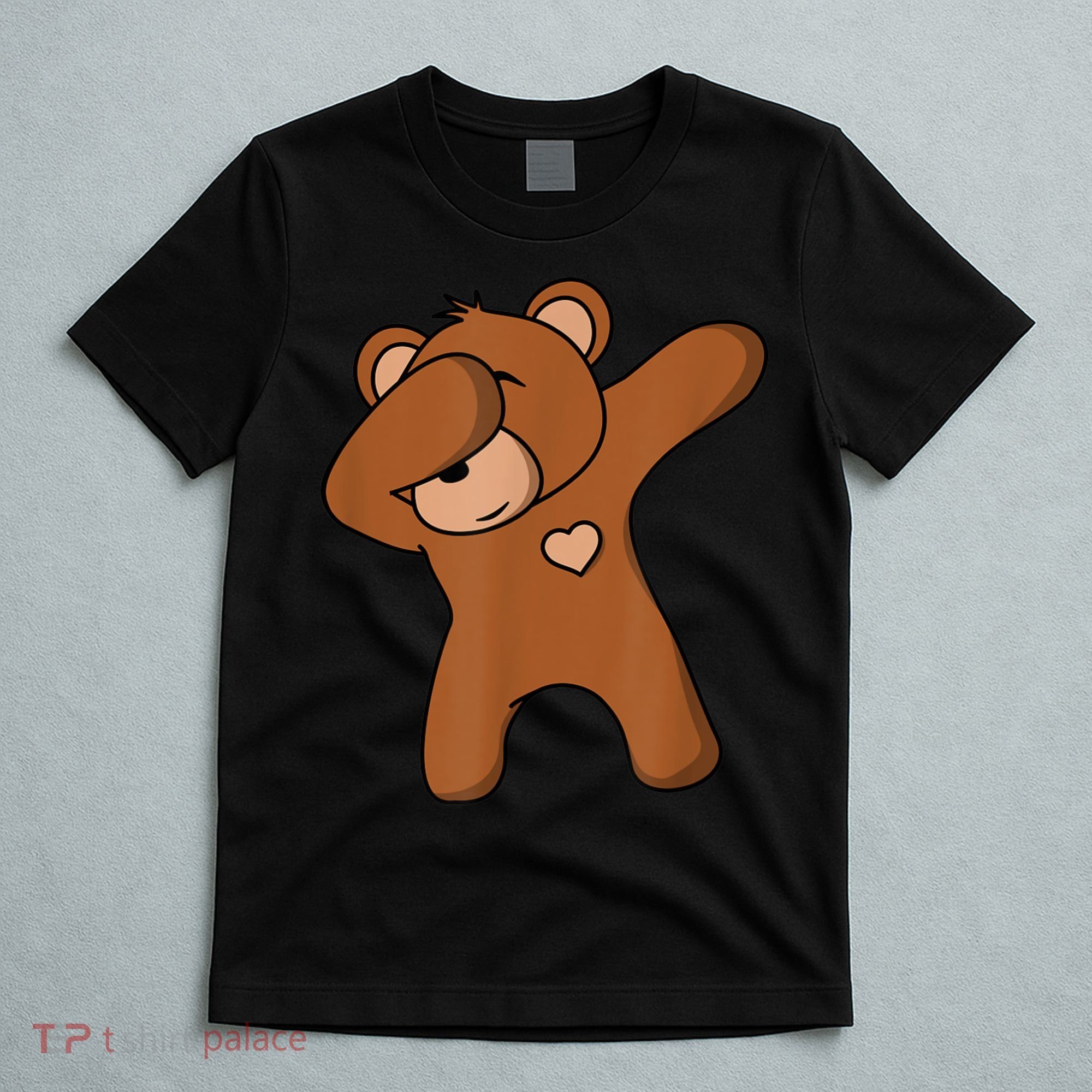 Bear Dancing DAB Bear Party Dancing Bear Teddy T-Shirt