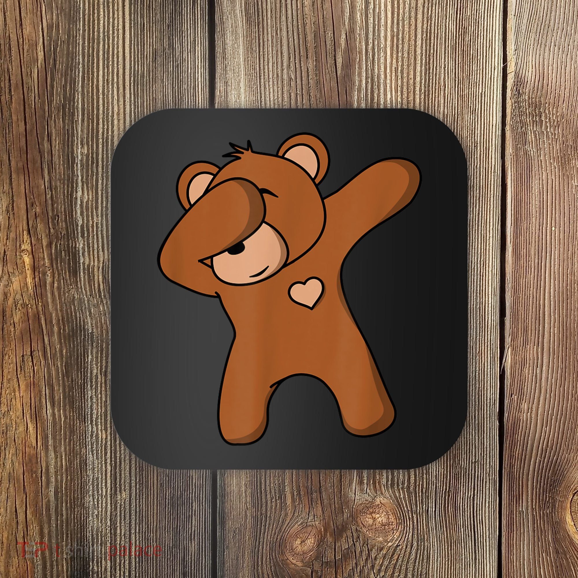 Bear Dancing DAB Bear Party Dancing Bear Teddy Coaster