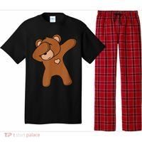 Bear Dancing DAB Bear Party Dancing Bear Teddy Pajama Set thumb 0