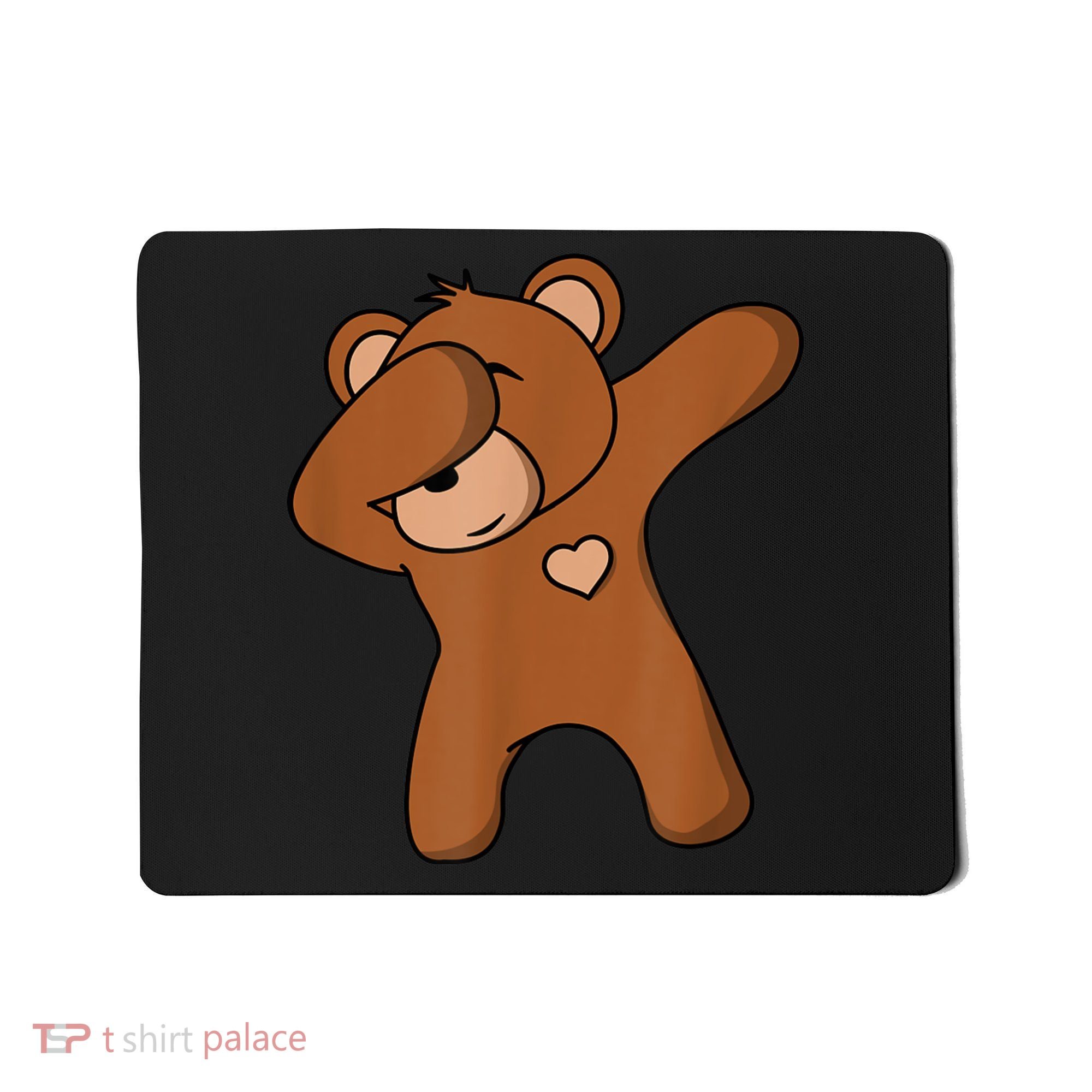 Bear Dancing DAB Bear Party Dancing Bear Teddy Mousepad
