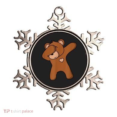 Bear Dancing DAB Bear Party Dancing Bear Teddy Ornament
