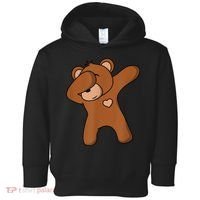 Bear Dancing DAB Bear Party Dancing Bear Teddy Toddler Hoodie thumb 0