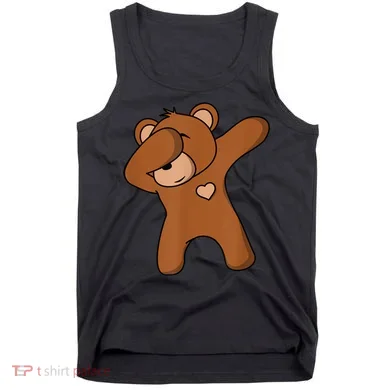 Bear Dancing DAB Bear Party Dancing Bear Teddy Tank Top