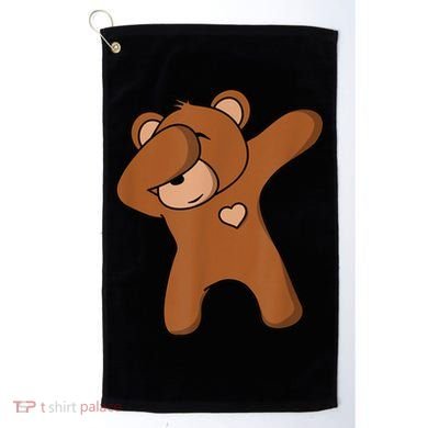 Bear Dancing DAB Bear Party Dancing Bear Teddy Golf Towel