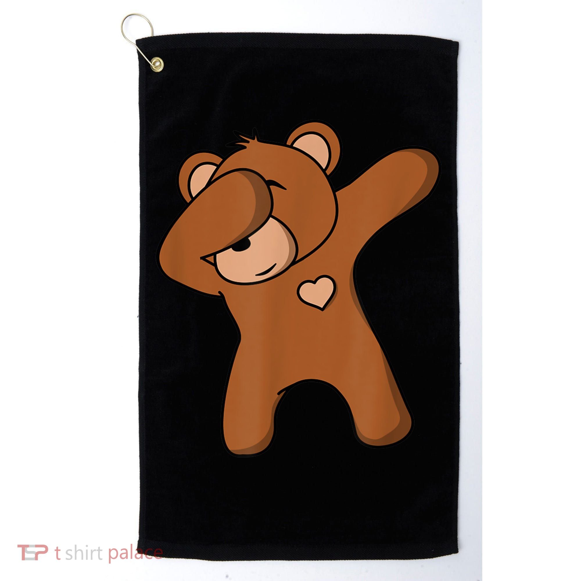 Bear Dancing DAB Bear Party Dancing Bear Teddy Golf Towel
