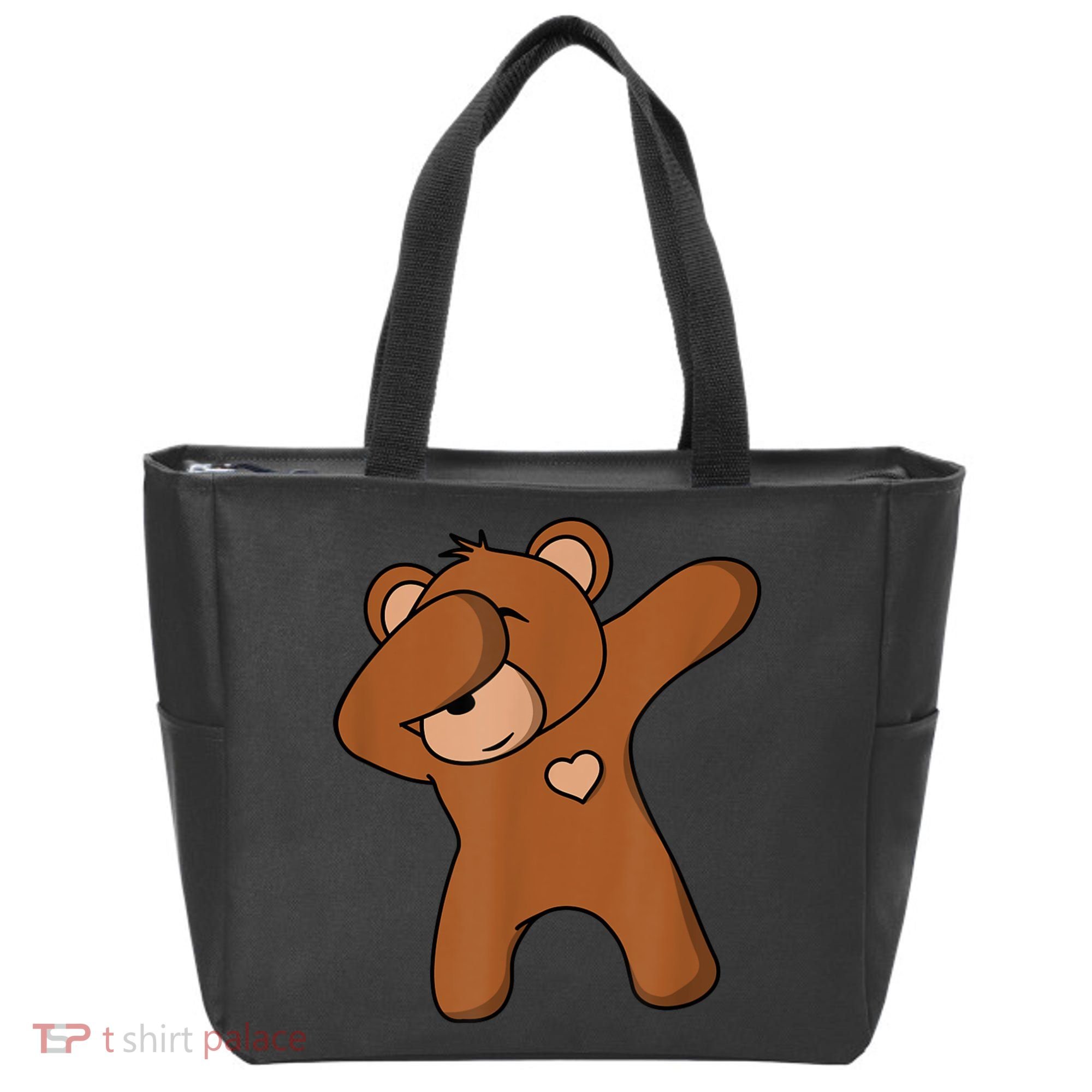 Bear Dancing DAB Bear Party Dancing Bear Teddy Tote Bag