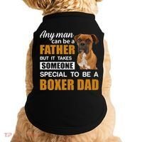 Boxer Dad Dog Lovers Fathers Day Doggie Tank thumb 0