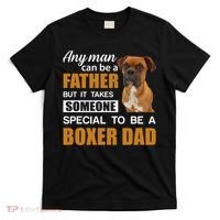 Boxer Dad Dog Lovers Fathers Day T-Shirt thumb 0