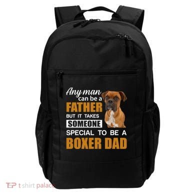 Boxer Dad Dog Lovers Fathers Day Backpack