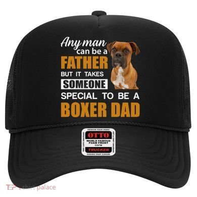 Boxer Dad Dog Lovers Fathers Day Hat