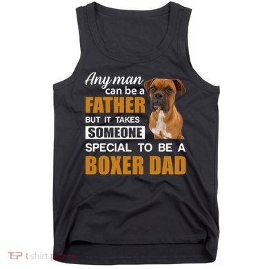 Boxer Dad Dog Lovers Fathers Day Tank Top
