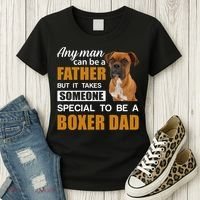 Boxer Dad Dog Lovers Fathers Day Women's T-Shirt thumb 3