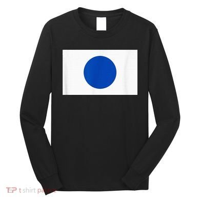 Blue Dot Democrat Sign Democratic Blue Dot Campaign Long Sleeve Shirt