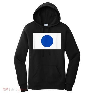 Blue Dot Democrat Sign Democratic Blue Dot Campaign Women's Hoodie