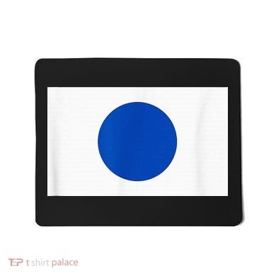 Blue Dot Democrat Sign Democratic Blue Dot Campaign Mousepad