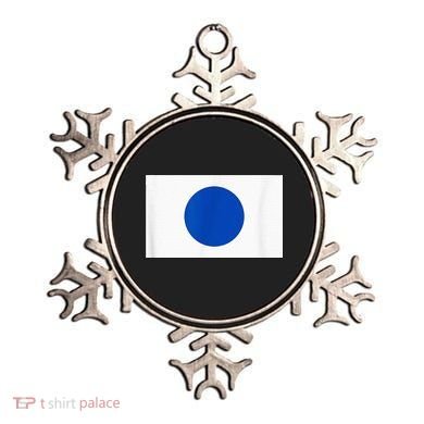 Blue Dot Democrat Sign Democratic Blue Dot Campaign Ornament