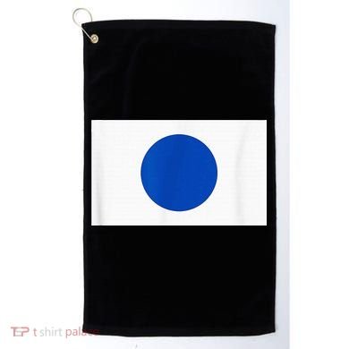 Blue Dot Democrat Sign Democratic Blue Dot Campaign Golf Towel