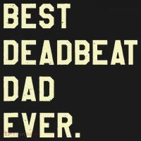 Best Deadbeat Dad Ever Novelty Gag Joke Father Apron thumb 3