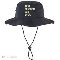 Best Deadbeat Dad Ever Novelty Gag Joke Father Bucket Hat thumb 0