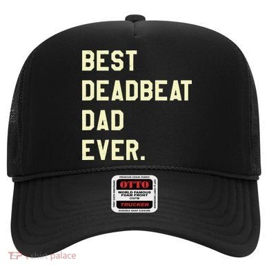 Best Deadbeat Dad Ever Novelty Gag Joke Father Hat