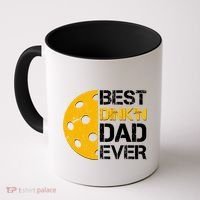 Best Dinkn Dad Ever Pickle Ball Coffee Mug thumb 0