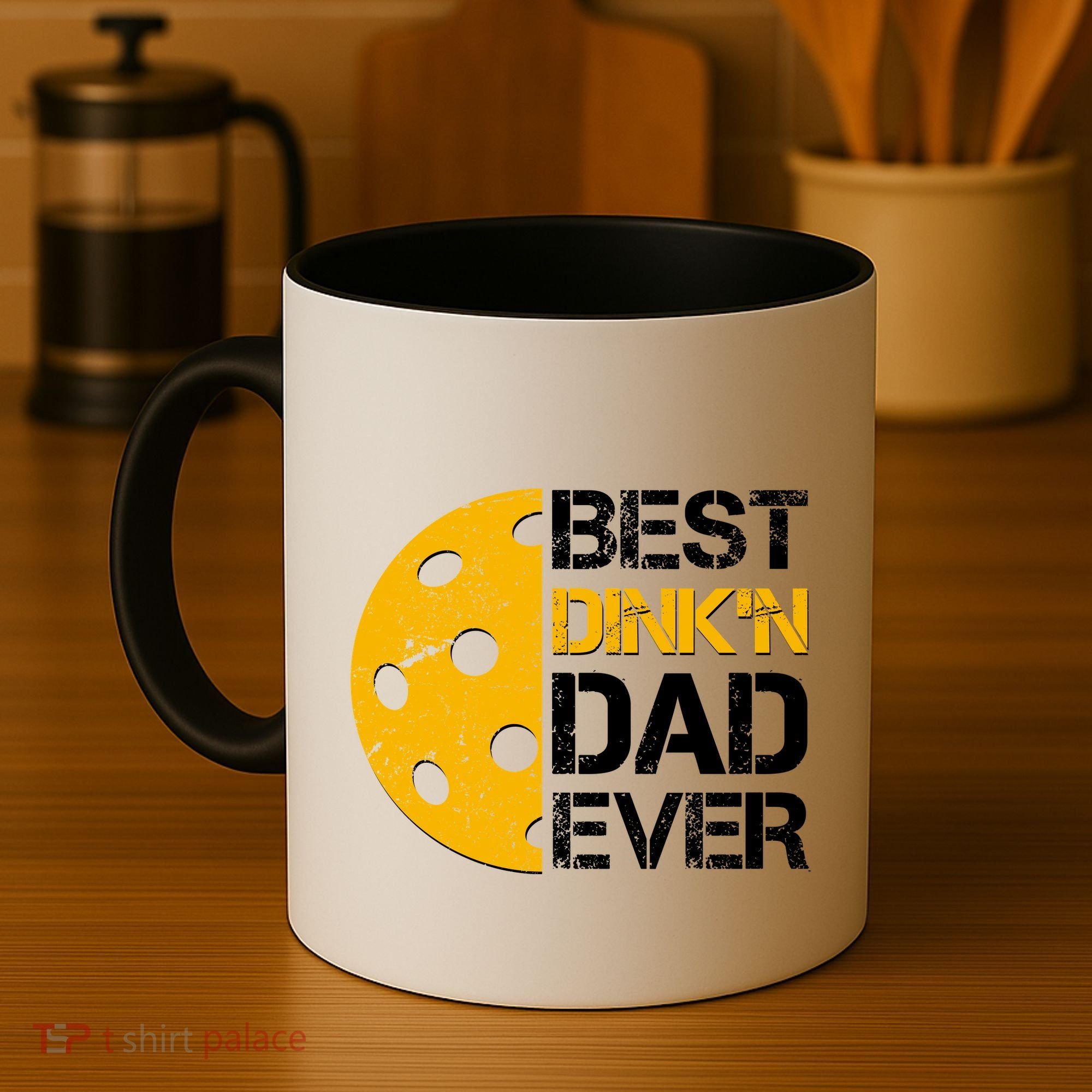 Best Dinkn Dad Ever Pickle Ball Coffee Mug