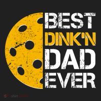 Best Dinkn Dad Ever Pickle Ball Beanie thumb 2