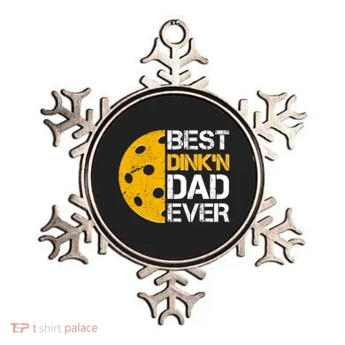 Best Dinkn Dad Ever Pickle Ball Ornament