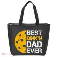 Best Dinkn Dad Ever Pickle Ball Tote Bag thumb 0