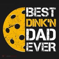 Best Dinkn Dad Ever Pickle Ball Tote Bag thumb 4