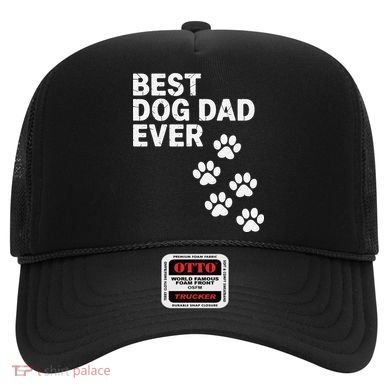 Best Dog Dad Ever Present For Fathers Day Hat