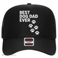 Best Dog Dad Ever Present For Fathers Day Hat thumb 0