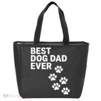 Best Dog Dad Ever Present For Fathers Day Tote Bag thumb 0