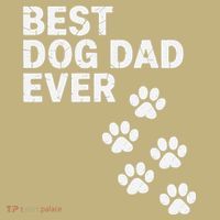 Best Dog Dad Ever Present For Fathers Day Mousepad thumb 1